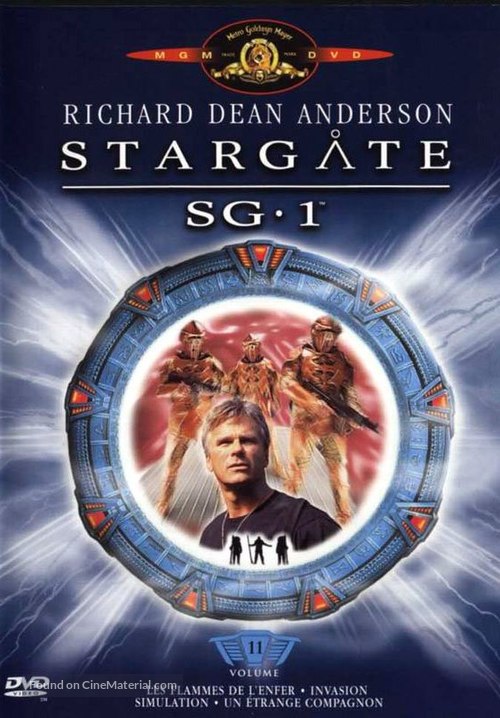 &quot;Stargate SG-1&quot; - French DVD movie cover