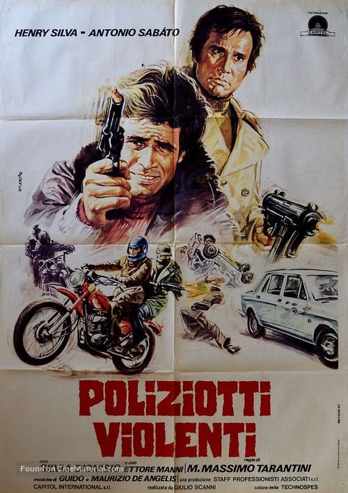 Poliziotti violenti - Italian Movie Poster