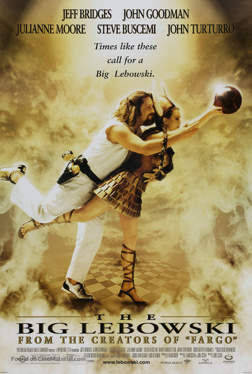 The Big Lebowski - Theatrical movie poster