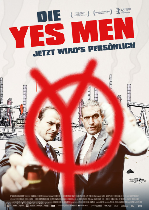 The Yes Men Are Revolting - German Movie Poster