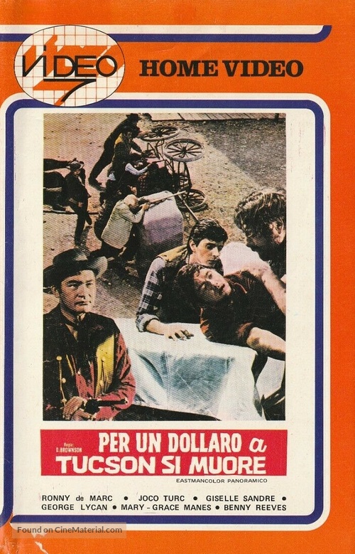 Per un dollaro a Tucson si muore - VHS movie cover