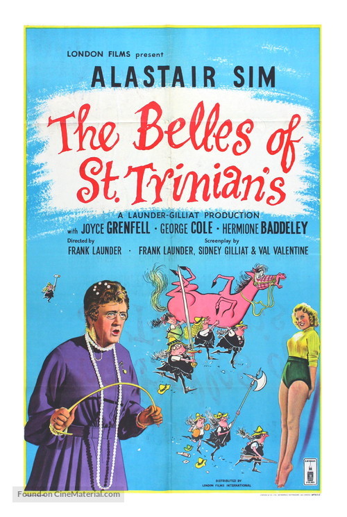 The Belles of St. Trinian&#039;s - British Movie Poster