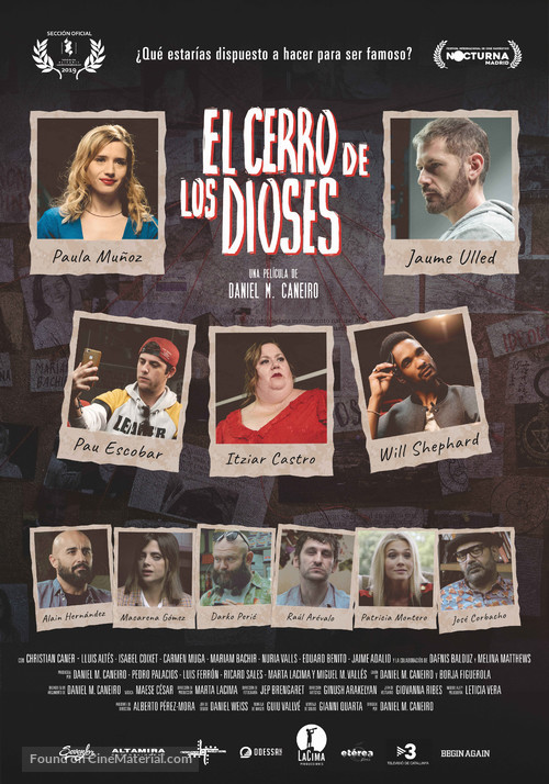 El Cerro de los Dioses - Spanish Movie Poster