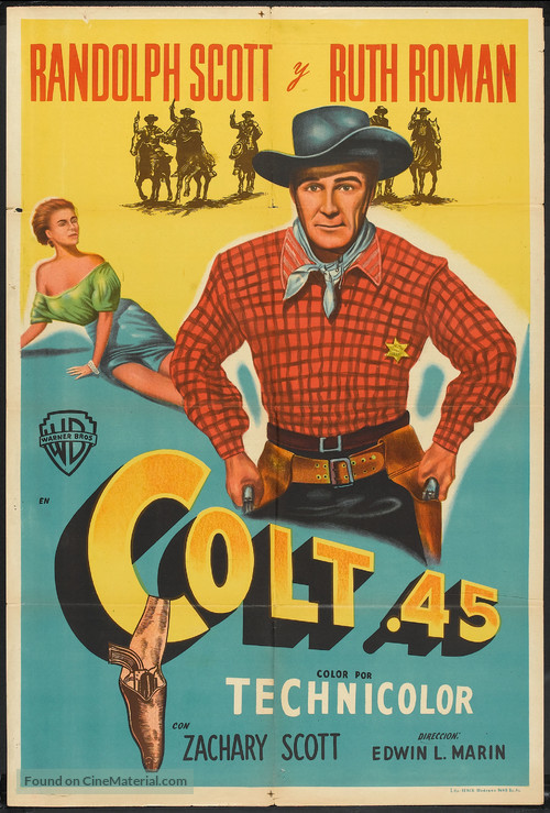 Colt .45 - Argentinian Movie Poster