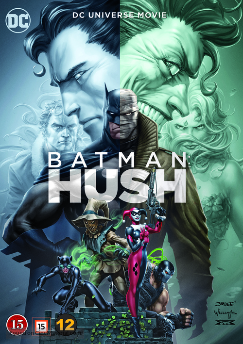 Batman: Hush - Danish DVD movie cover