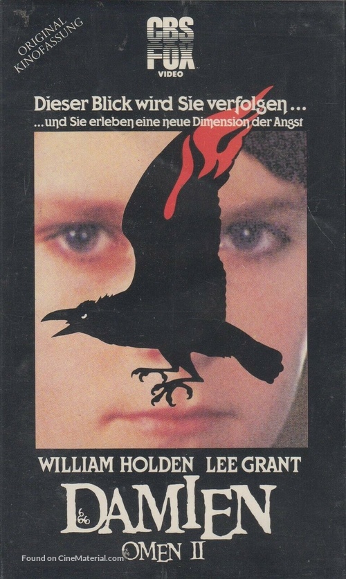 Damien: Omen II - German VHS movie cover