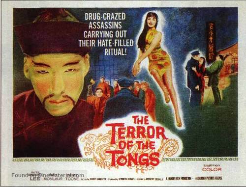 The Terror of the Tongs - Movie Poster