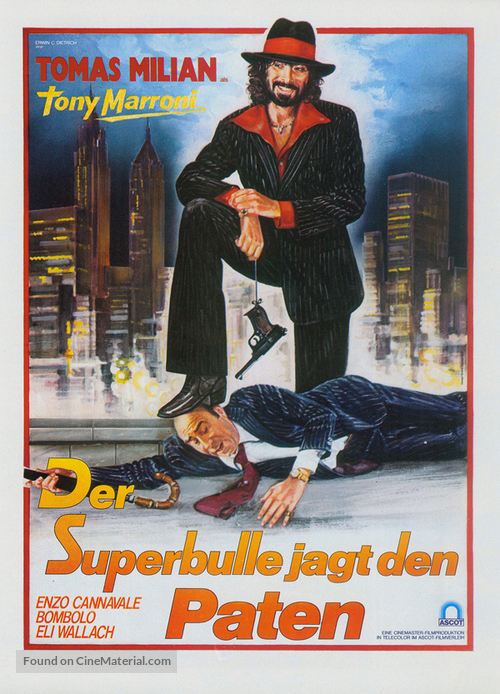 Squadra antimafia - German Movie Poster