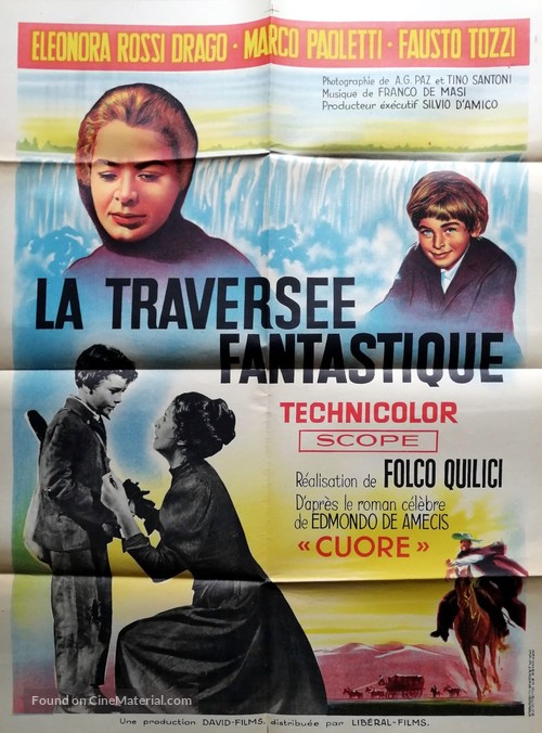 Dagli Appennini alle Ande - French Movie Poster