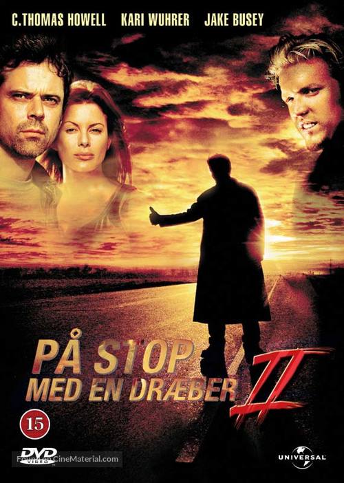 The Hitcher II: I&#039;ve Been Waiting - Danish DVD movie cover