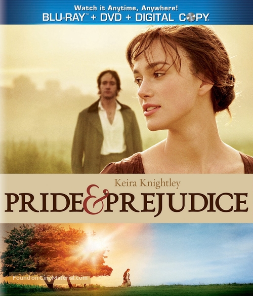 Pride &amp; Prejudice - Blu-Ray movie cover