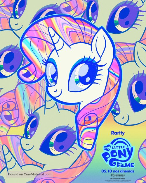 My Little Pony : The Movie - Brazilian Movie Poster