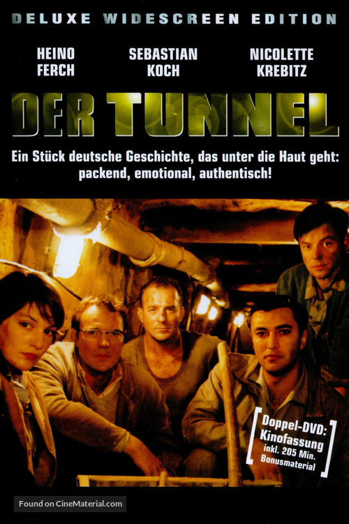 Tunnel, Der - German DVD movie cover