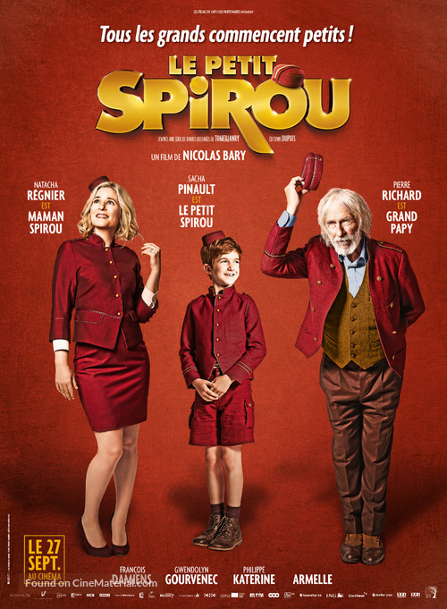 Le petit Spirou - French Movie Poster