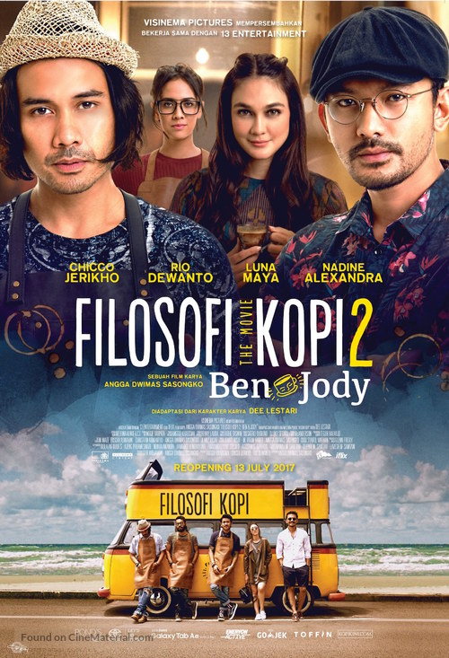 Filosofi Kopi 2: Ben &amp; Jody - Indonesian Movie Poster