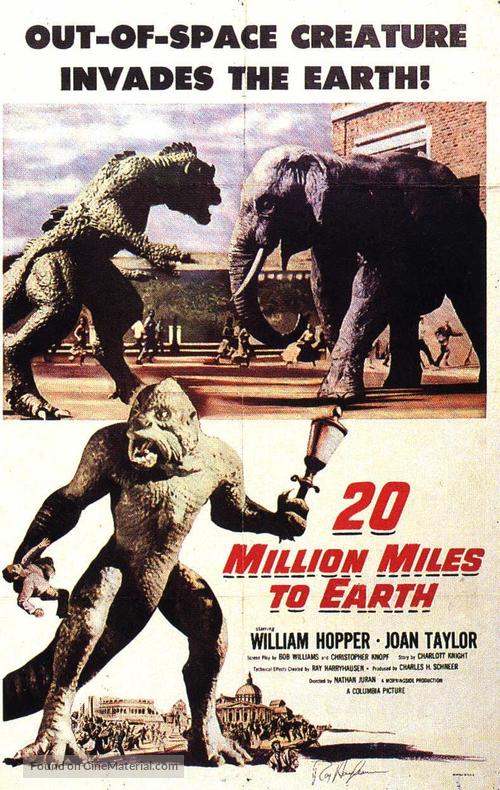 20 Million Miles to Earth - Movie Poster