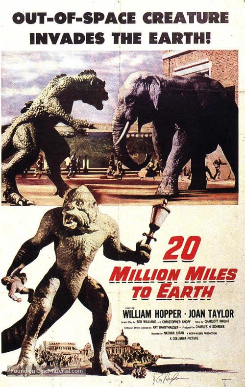 20 Million Miles to Earth - Movie Poster