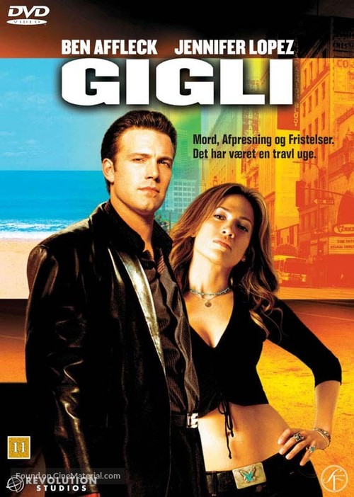 Gigli - Danish Movie Cover