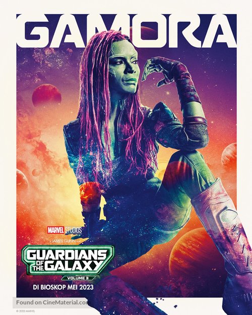 Guardians of the Galaxy Vol. 3 - Indonesian Movie Poster