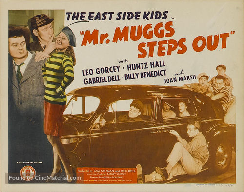 Mr. Muggs Steps Out - Movie Poster