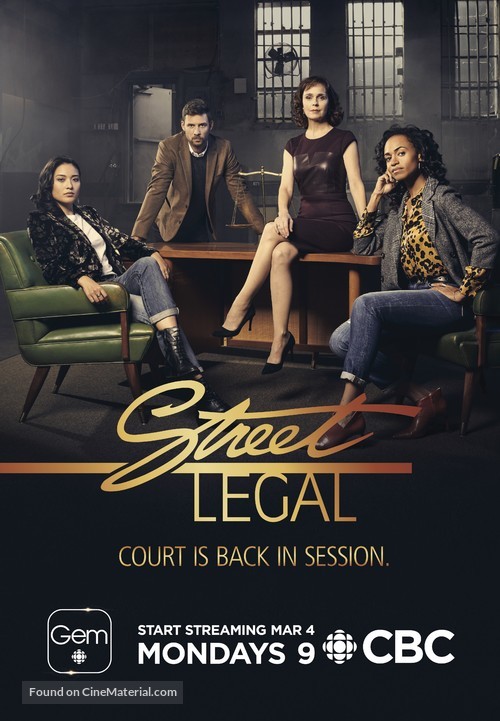 &quot;Street Legal&quot; - Canadian Movie Poster
