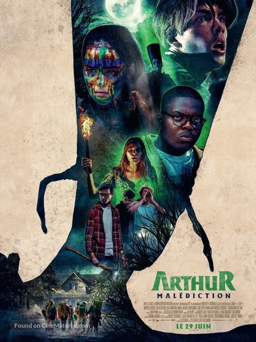 Arthur, mal&eacute;diction - French Movie Poster
