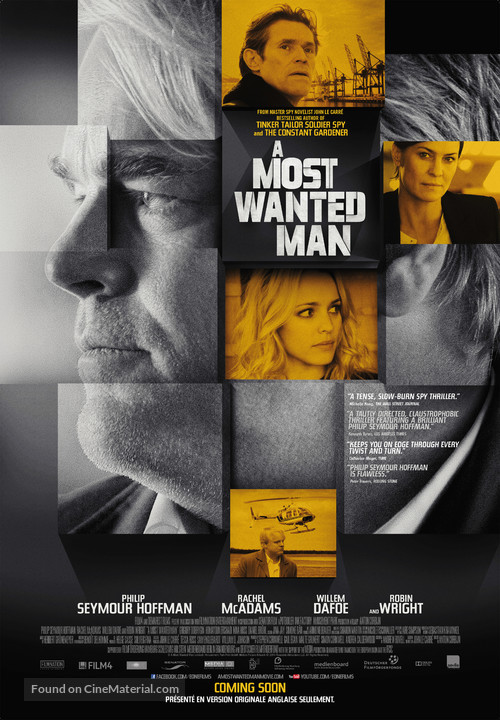 A Most Wanted Man - Canadian Movie Poster