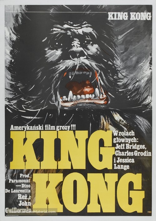 King Kong - Polish Movie Poster