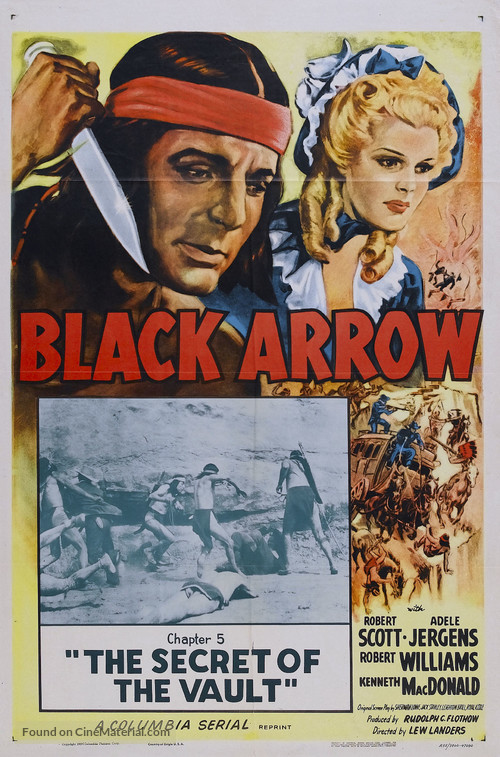 Black Arrow - Re-release movie poster