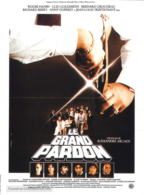 Le grand pardon - French Movie Poster
