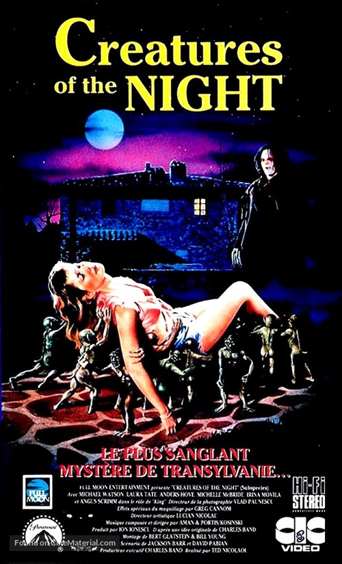 Subspecies - French VHS movie cover