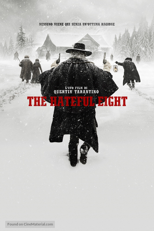 The Hateful Eight - Italian Movie Cover