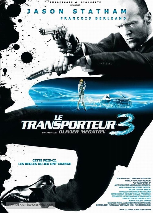 Transporter 3 - French Movie Poster