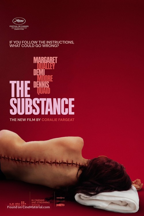 The Substance - British Movie Poster