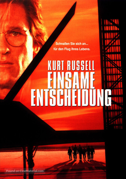 Executive Decision - German Movie Cover