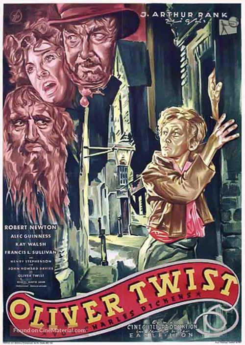 Oliver Twist - German Movie Poster