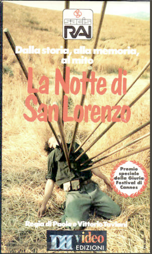 La notte di San Lorenzo - Italian Movie Cover