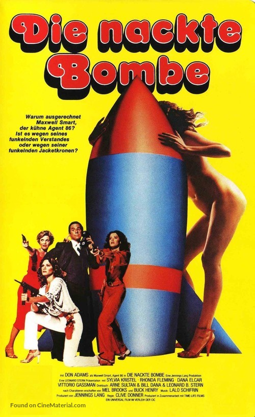 The Nude Bomb - German Movie Poster