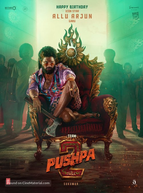 Pushpa: The Rule - Part 2 - Indian Movie Poster