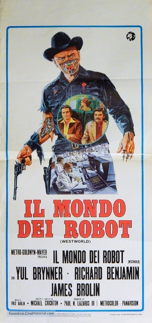 Westworld - Italian Movie Poster