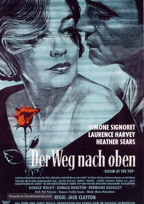 Room at the Top - German Movie Poster