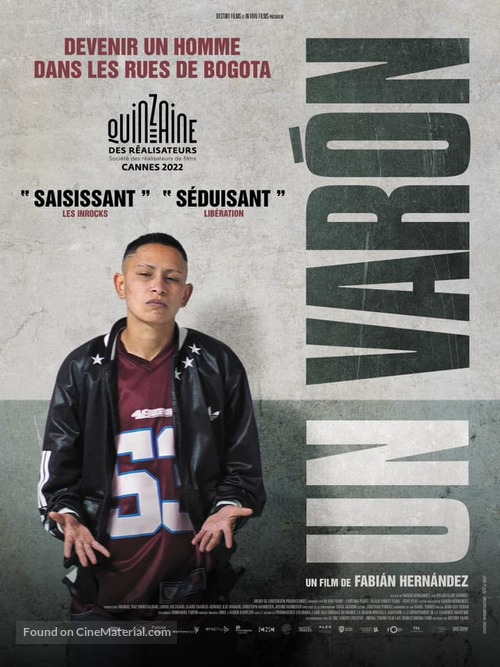Un varón (2023) French movie poster