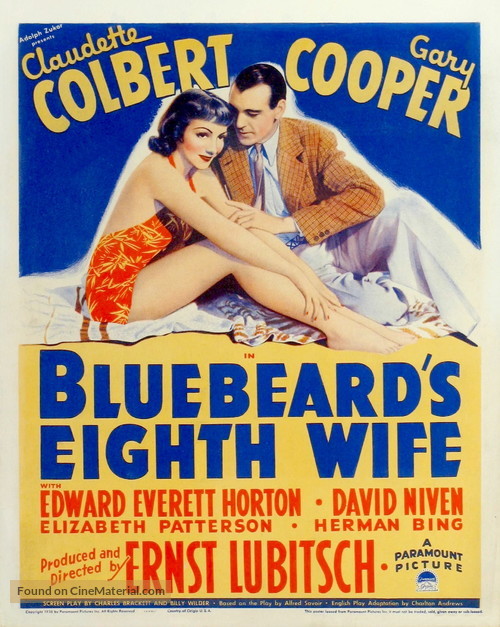 Bluebeard&#039;s Eighth Wife - Movie Poster