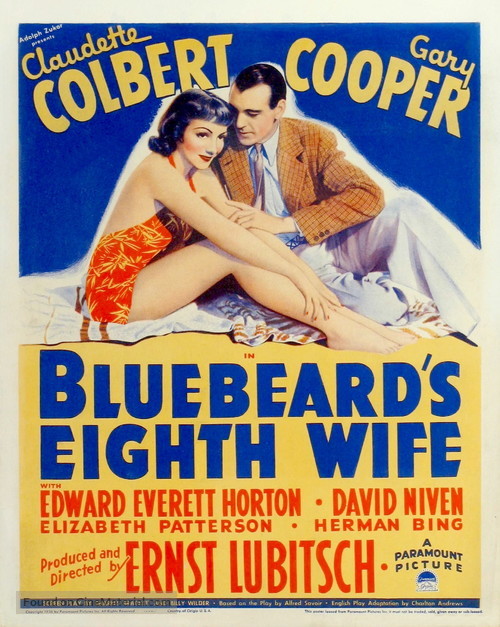 Bluebeard&#039;s Eighth Wife - Movie Poster