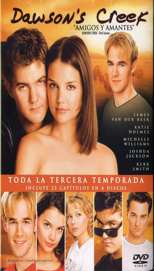 &quot;Dawson&#039;s Creek&quot; - Spanish DVD movie cover