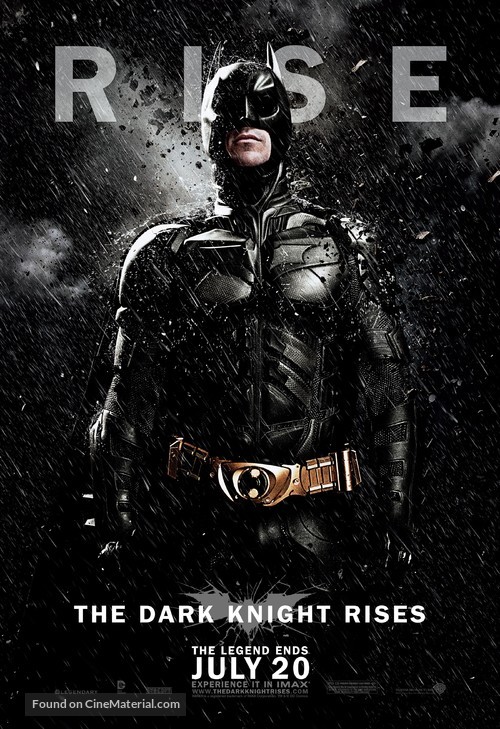 The Dark Knight Rises - Movie Poster