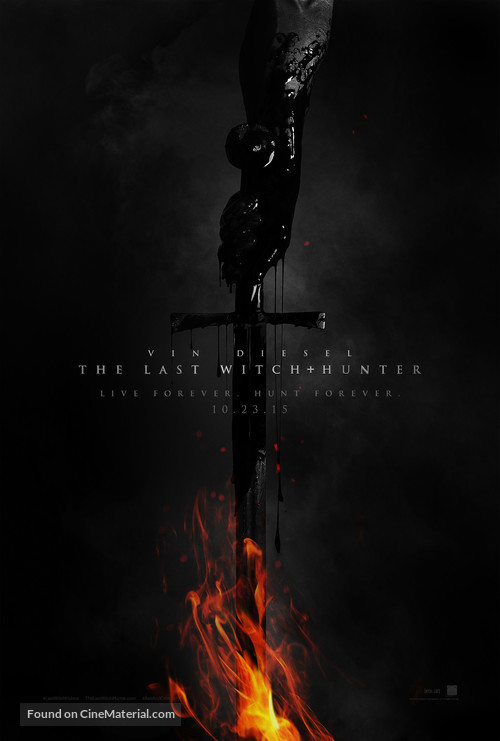 The Last Witch Hunter - Teaser movie poster