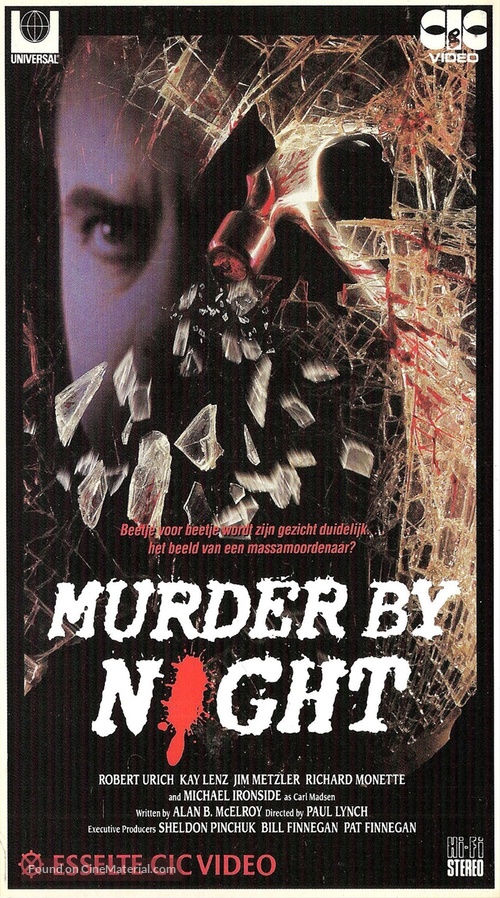 Murder by Night - Dutch VHS movie cover