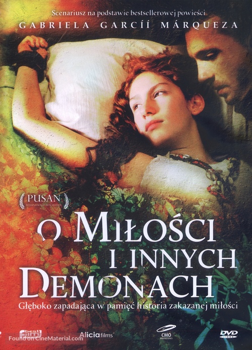 Del amor y otros demonios - Polish DVD movie cover