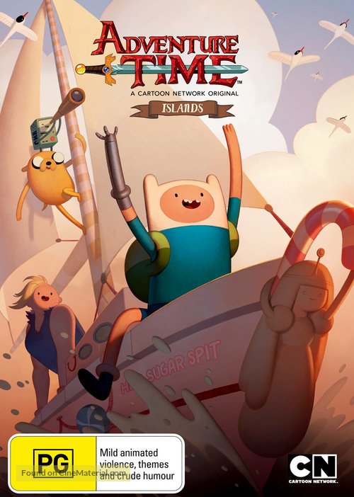 &quot;Adventure Time with Finn and Jake&quot; - Australian DVD movie cover